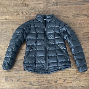 REI Black Puffer Jacket Down Fill 650 Women’s size Medium